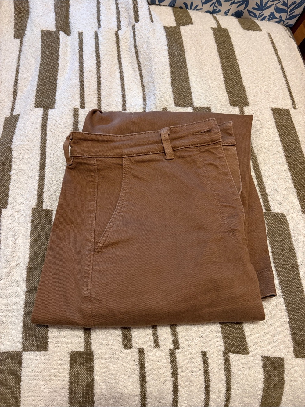 Everlane Wide-Leg Crop Pant in Ochre size 12 - Picture 4 of 5